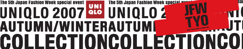JFW special event UNIQLO2007 Autumn/Winter Collection�~Charity Auction�F�`�����e�B�I�[�N�V�����ɂ���