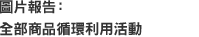 圖片報告：全部商品循環利用活動